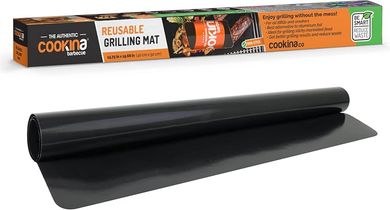 Reusable BBQ Grilling Mat: Non-Stick, Easy Clean, for All Grills
