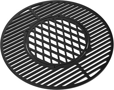 Onlyfire Gourmet Cast Iron Grill Grate for Weber 22" Kettle Grills 
