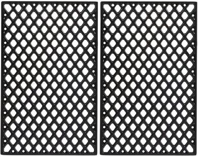 Traeger & Camp Chef Grill Grates: Cast Iron Replacement for Ironwood, Pro Series, Mesa, Eastwood, & Smoke Pro DLX
