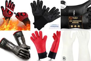 silicone heat resistant gloves