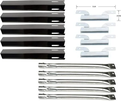 Brinkmann 810-8501-S Gas Grill Parts Kit: Burners, Tubes, Heat Plates