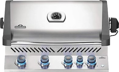 Napoleon Prestige 500 Built-in Gas Grill with Infrared Rear Burner