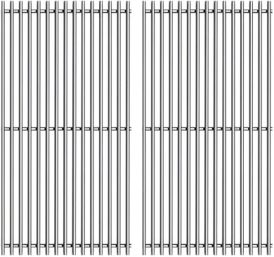 Broil King/Broil-Mate/Huntington/Sterling Gas Grill Replacement Cooking Grates (15", 2-pack)