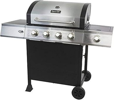 Dyna-Glo 4-Burner Open Cart Propane Grill