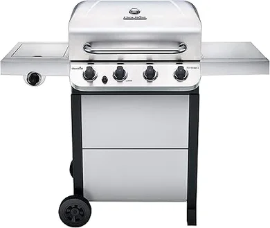 Char-Broil Performance Series 4-Burner Convective Gas Grill with Side Burner