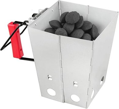 Royal Gourmet Foldable Charcoal Grill & Chimney Starter