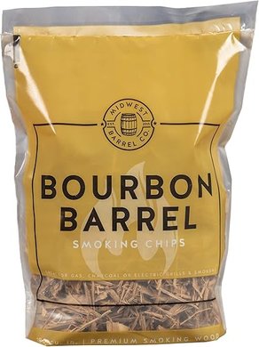 Midwest Bourbon Barrel Chips: Premium White Oak for Smoky BBQ Flavor