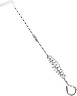 KAMaster 18" Ash Tool: A large ash poker & rake for cleaning Kamado Joe grills and Big Green Eggs.