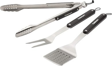 Cuisinart 3-Piece Magnetic Grill Tool Set