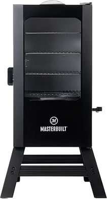 Masterbuilt 30-inch Digital Electric Vertical Smoker with Leg Kit and Side Wood Chip Loader 
