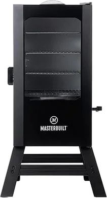 Masterbuilt 30-inch Digital Electric Vertical Smoker with Leg Kit and Side Wood Chip Loader