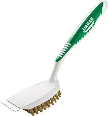 Libman Brass Grill Brush for superior cleaning.